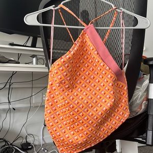 Zara geometric bandanna top